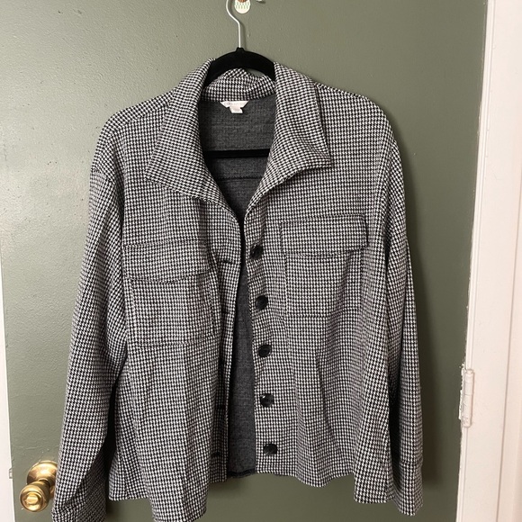 Vintage Cato houndstooth button up - Picture 2 of 3